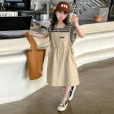 キッズ ワンピース 夏 子供服 女の子 半袖 ワンピース 可愛い 大きいサイズ 韓国子供服 おしゃれ 小学生 中学生 高校生 きれいめ 通学 通園 幼稚園 中学校 小学校 120cm 130cm 140cm 150cm 160cm 170cm