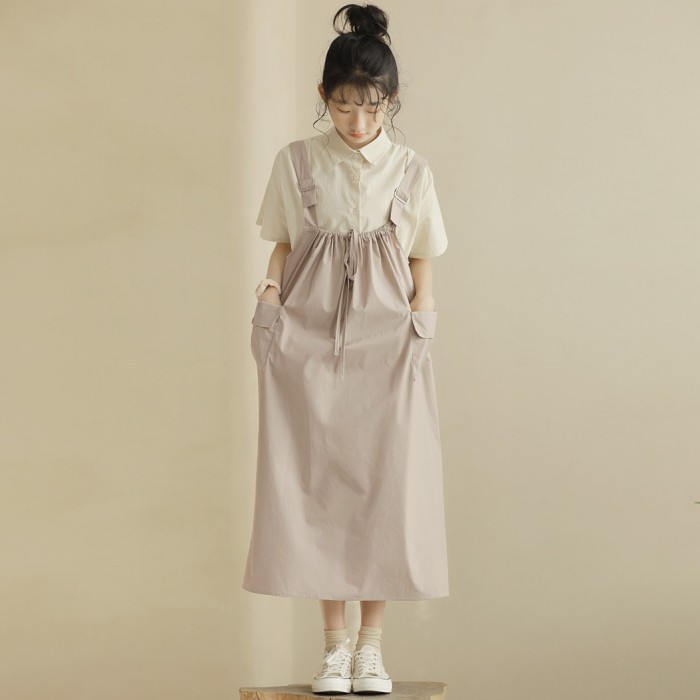 キッズ セットアップ 女の子 夏 綿 2点セット 150 親子 韓国子供服 女の子 トップ...