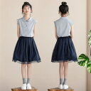 女の子 セットアップ 夏 子供服 女の子 夏服 スカートセットアップ 150 160 キッズ セットアップ 女の子 カジュアル ナチュラル 可愛い 韓国子供服 おしゃれ 小学生 中学生 高校生 通学 大人っぽい 140cm 150cm 160cm 170cm
