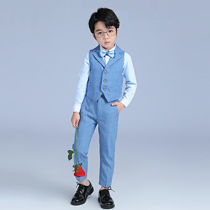 男の子 子供スーツ 夏 半袖 男の子 発表会 演奏会 フォーマル スーツ 男の子 おし...