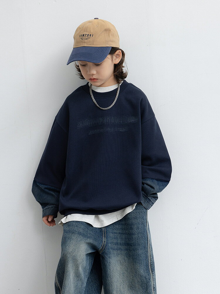 トレーナー キッズ 男の子 140 160 秋...の紹介画像3