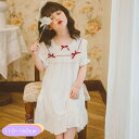 キッズ パジャマ 女の子 ワンピース 春 夏 半袖 綿 レース 柔らかい パジャマ 子供 ルームウェア ネグリジェ 部屋着 長袖 かわいい おしゃれ 寝間着 子...