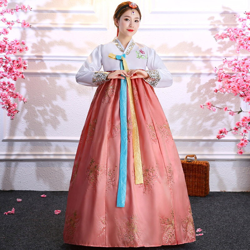 Rakuten - 【在庫処分】チマチョゴリ 韓国服 XL 韓服 韓国伝統衣装 韓国ドレス 朝鮮族衣装 ダンス ワンピース イベント コスプレ ステージ 撮影 おしゃれ 大人 舞台衣装 学園際 文化際