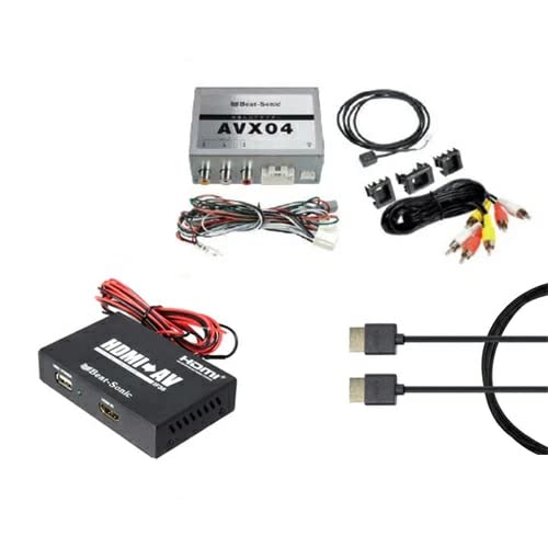 Beat-Sonic ビートソニック AVX04+IF36+HDC2A スマートフォン用 HDMI⇒RCA 映像音声変換 インターフェースアダプター