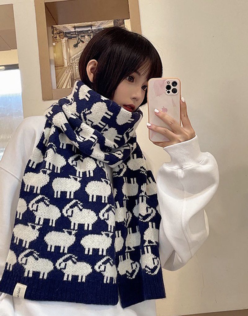 【4色】マフラー レディース 高校生 ニットマフラー 180cm x 32cm 可愛い 秋冬 厚手 ロングマフラー 暖かい おしゃれ エレガント 小顔効果 防寒対策 カジュアル あったか ふんわり 通勤 通学 プレゼント クリスマス