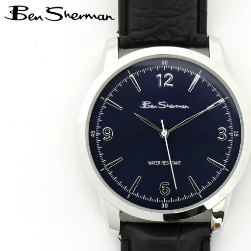 ベンシャーマン Ben Sherman 腕時計 ダークブルーフェイス 円形 メンズ モッズ ギフト トラッド ベンシャーマン Ben Sherman 腕時計 ダークブルーフェイス 円形 メンズ モッズ ギフト トラッド