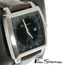ベンシャーマン Ben Sherman 腕時計 ブルーフェイス メンズ モッズ ファッション 本革レザー 本革 レザーベルト Leather アナログ アナログ...