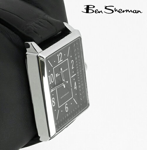 ベンシャーマン Ben Sherman ブラック ベゼル 腕時計 メンズ モッズ ギフト トラッド ベンシャーマン Ben Sherman ブラック ベゼル 腕時計 メンズ モッズ ギフト トラッド