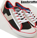 楽天CLOZEST モッズメンズレディースランブレッタ Lambretta キャンバス スニーカー メンズ レディース モッズ ファッション Canvas Shoes シューズ 靴 スウェード Suede PU ブラック Black Jamlo UK モッズファッション lamjamloblack *25.5 *26.5 *27.5 *28.5 トラッド