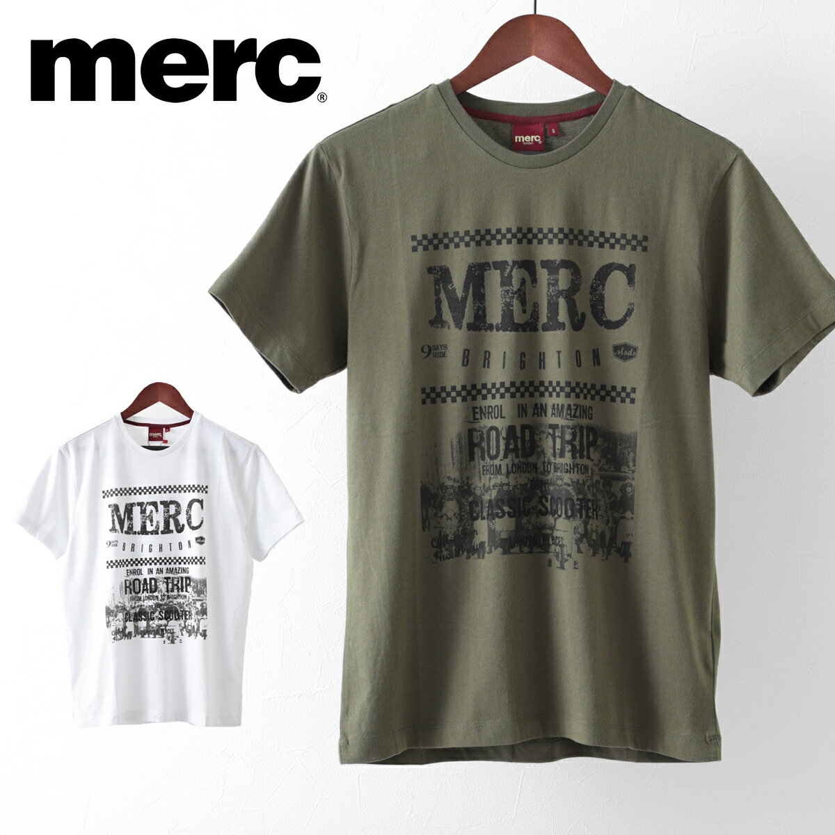 メルクロンドン メンズ Tシャツ Merc 