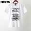 訳あり メルクロンドン メンズ Tシャツ Merc London ロード トリップ グラフィック ホワイト モッズファッション ギフト トラッド