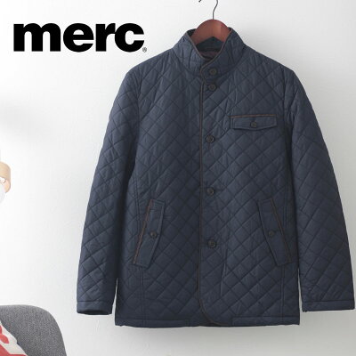 メルクロンドン Merc London ブレザージャケット キルティング ダークネイビー ブルゾン メンズ モッズファッション ギフト トラッド