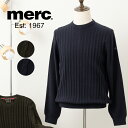 メルクロンドン ニット セーター ケーブルニット Merc London ダークネイビー マールカーキ トップス レトロ モッズ シンプル ファッション プレゼ...