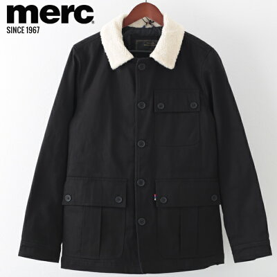 メルクロンドン メンズ ジャケット ボア Merc London 20s ブラック Jacket ジャケット モッズファッション ギフト トラッド