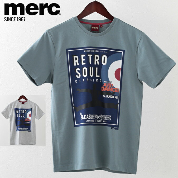 メルクロンドン メンズ Tシャツ Merc 