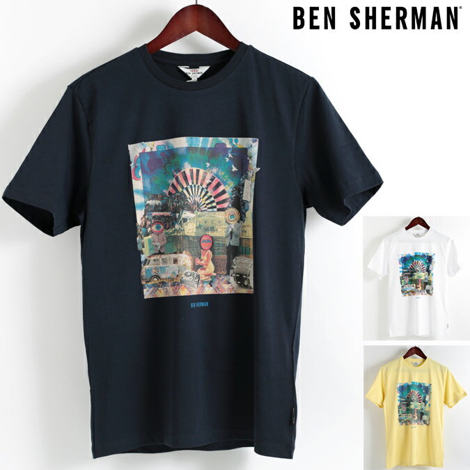 ベンシャーマン Ben Sherman Tシャツ ブライトン フェスト 3色 メンズ メンズ ギフト トラッド