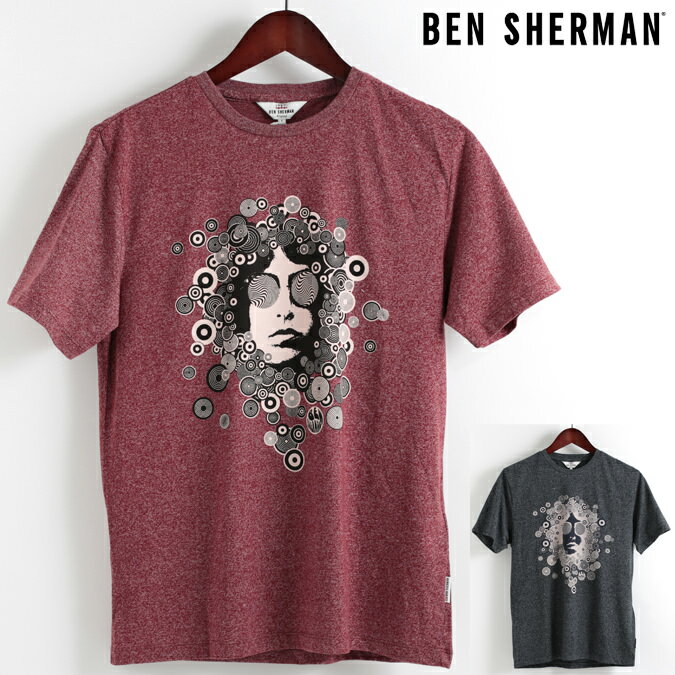 ベンシャーマン Ben Sherman Tシャツ グリンドル サークルマン 2色 メンズ メンズ ギフト トラッド