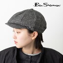 ベンシャーマン Ben Sherman ベイカーボーイハット ハンチング キャスケット プリンスオブウェールズ チェック ユニセックス メンズ レディース ギフ...