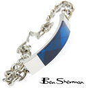 ベンシャーマン Ben Sherman ブルー アーガイルチェック ブレスレット モッズ ファッション ブレス ロゴ アクセサリー ギフト BOX BenSherman UKモッズ r852 ギフト トラッド