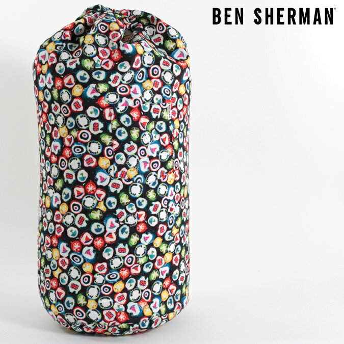 ベンシャーマン Ben Sherman スイムバッグ ショルダーバッグ プールバッグ 水泳バッグ 62x40x28cm ネイビー メンズ レディース ギフト トラッド