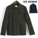 ベンシャーマン Ben Sherman ツイルジャケット ミリタリー 2色 ピート カーボン メンズ ギフト トラッド その1