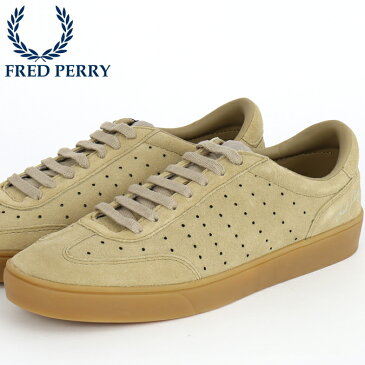 フレッドペリー Fred Perry スニーカー シューズ アンパイアスウェード ウォームストーン 生成 靴 メンズ プレゼント ギフト