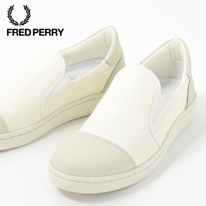 フレッドペリー Fred Perry スニーカー シューズ リリ Liliミリタリー キャンバス ホワイト 撥水加工 日本製 メンズ レディース 靴 ギ..