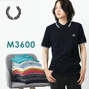 フレッドペリー フレッドペリー メンズ　ポロシャツ ポロ M3600 ブラック ホワイト ネイビー 正規販売店 Fred Perry ギフト トラッド