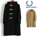 フレッドペリー フレッドペリー Fred Perry ダッフルコート ウール 2色 キャメル ダークネイビー 正規販売店 メンズ MONTGOMERY モンゴメリー ギフト トラッド