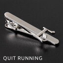 SALE セール イニシャルデザインのネクタイピン イニシャルE CHILLWORK ステンレス タイクリップ シルバー アルファベット 英国ブランド Quit Running クイトランニング ギフト プレゼント 祝い 卒業式 メンズ 記念品 トラッド