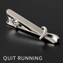 タイムセール イニシャルデザインのネクタイピン イニシャルY CHILLWORK ステンレス タイクリップ シルバー アルファベット 英国ブランド Quit Running クイトランニング ギフト プレゼント 祝い 卒業式 メンズ 記念品 トラッド