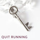 SALE セール タイピン Quit Running ステンレス キー シルバー タイクリップ タイバー 英国ブランド 男性 クイトランニング ギフト 祝い 卒業式 メンズ ステンレス トラッド