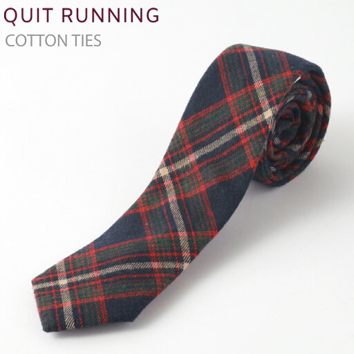 コットンネクタイ ナロータイ Quit Running ネイビー レッド ハンドメイド クイトランニング メンズ コットン 英国ブランド ロック 個性的 男性向け ビジネス 就活 ギフト 祝い 卒業式 トラッド 父の日 コットンネクタイ ナロータイ Quit Running ネイビー レッド ハンドメイド クイトランニング メンズ コットン 英国ブランド ロック 個性的 男性向け ビジネス 就活 ギフト 祝い 卒業式 トラッド 父の日