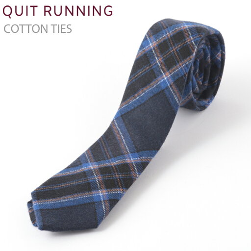 コットンネクタイ ナロータイ Quit Running ダークネイビータータン ハンドメイド クイトランニング メンズ コットン 英国ブランド ロック 個性的 男性向け ビジネス 就活 ギフト 祝い 卒業式 トラッド コットンネクタイ ナロータイ Quit Running ダークネイビータータン ハンドメイド クイトランニング メンズ コットン 英国ブランド ロック 個性的 男性向け ビジネス 就活 ギフト 祝い 卒業式 トラッド