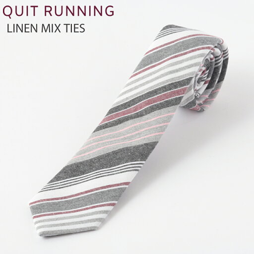 リネンネクタイ ナロータイ Quit Running ブラックマルチストライプ ネクタイ ナロータイ クイトランニング メンズ 英国ブランド ロック 個性的 男性向け ビジネス 就活 ギフト 祝い 卒業式 トラッド 父の日 リネンネクタイ ナロータイ Quit Running ブラックマルチストライプ ネクタイ ナロータイ クイトランニング メンズ 英国ブランド ロック 個性的 男性向け ビジネス 就活 ギフト 祝い 卒業式 トラッド 父の日