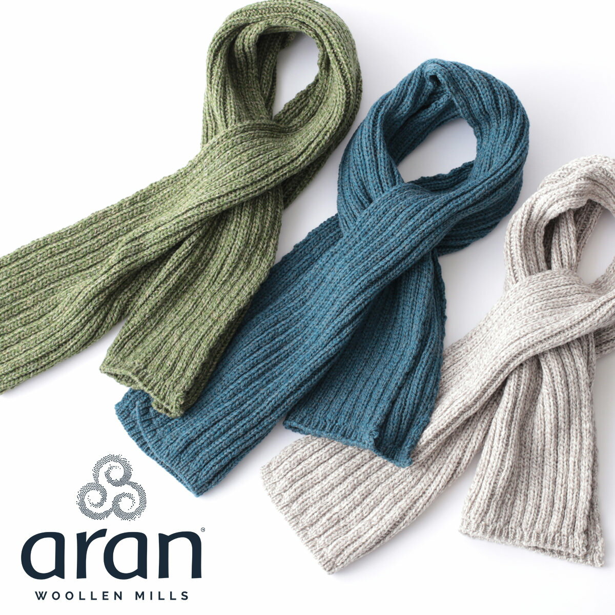 ARAN WOOLLEN MILLS マフラー アラン ウー