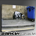 バンクシー 壁掛け アート アートパネル アートフレーム BANKSY CANVAS ART バンクシー