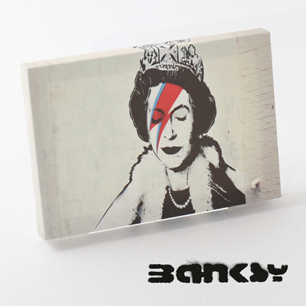 BANKSY CANVAS ART キャンバス アートファブリックパネル スモール