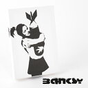 BANKSY CANVAS ART キャンバス アートファブリックパネル スモール
