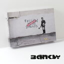 BANKSY CANVAS ART LoX A[gt@ubNpl X[ 