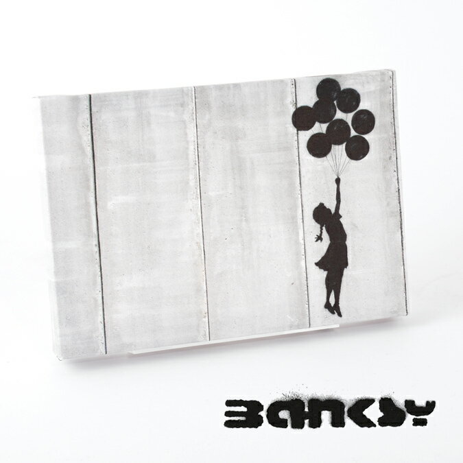 BANKSY CANVAS ART LoX A[gt@ubNpl X[ "Girl With Balloon" 31.5cm ~ 21cm oNV[ ̎q D Mtg gbh