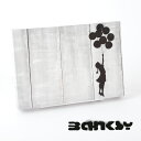BANKSY CANVAS ART キャンバス アートファブリックパネル スモール 