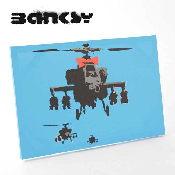 BANKSY CANVAS ART キャンバス アートフ