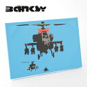 BANKSY CANVAS ART キャンバス アートファブリックパネル 