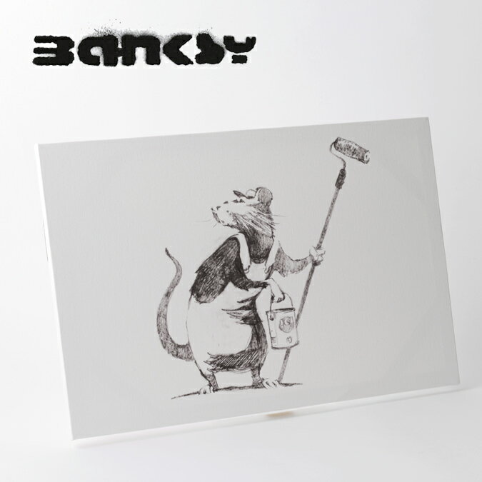 BANKSY CANVAS ART キャンバスアートファブリックパネル