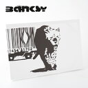 BANKSY CANVAS ART キャンバス アートファブリックパネル Tiger Barcode 60cm × 40cm バンクシー タイガー トラ バーコード ギフト