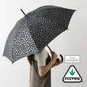 フルトン×ルルギネス 傘 Lulu Guinness x FULTON コラボ ケンジントン Pewter Scttered Lip ブラック リップ ホログラ...