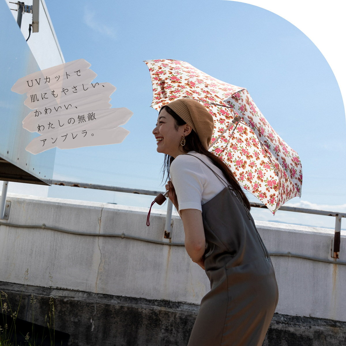 晴れ雨兼用 フルトン FULTON 傘 日傘 レディース 折りたたみ 軽量 Minilite UV ミ...