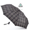 FULTON 傘 アンブレラ Hoxton 用 折りたたみ傘 メンズ フルトン 英国王室御用達 ホクストン チェック メンジーズ Menzies Umbrella 正規 かさ ワンタッチ ジャンプ傘 fultong831menzies ギフト トラッド