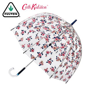 訳あり FULTON × CATH KIDSTON 傘 レディース バードケージ ダスクフローラル キャスキッドソン フルトン 長傘 花柄 フローラル フラワー ボタニカル かさ ギフト トラッド